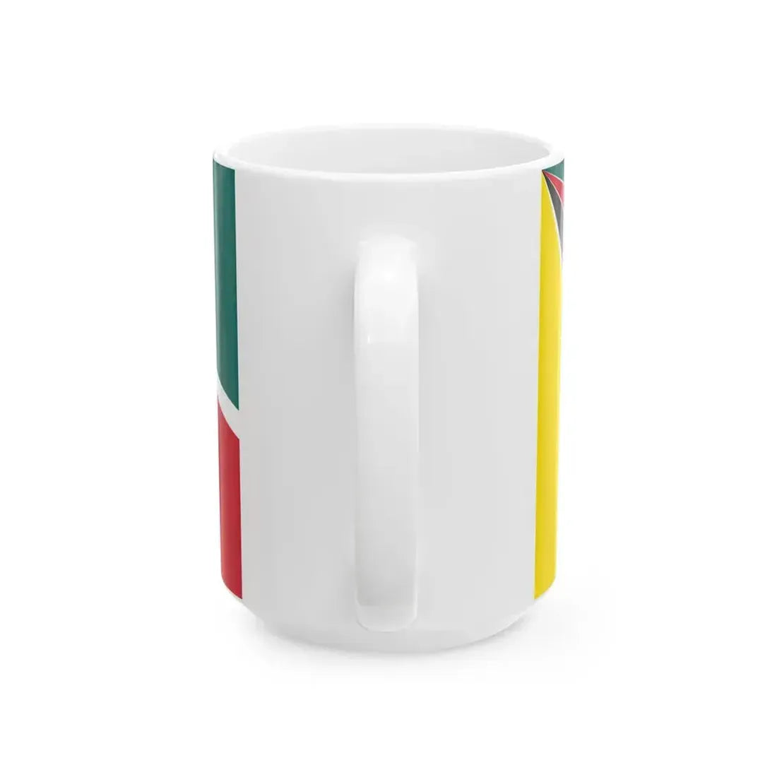 Flag of Mozambique 1975-1983 alternative version (Mozambique) White Coffee Mug - Go Mug Yourself