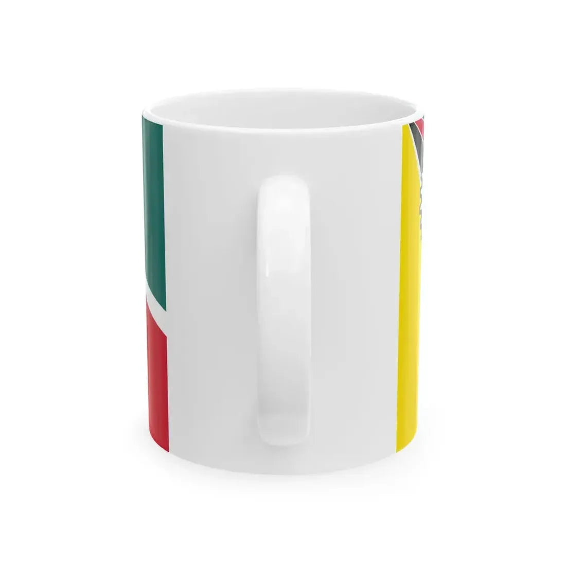 Flag of Mozambique 1975-1983 (Mozambique) White Coffee Mug - Go Mug Yourself