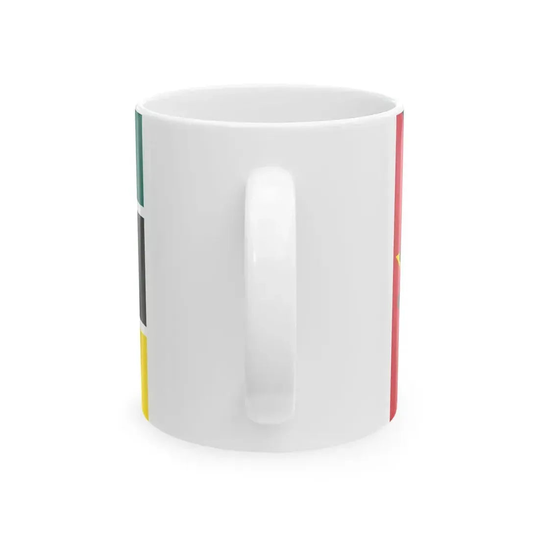Flag of Mozambique (Mozambique) White Coffee Mug - Go Mug Yourself