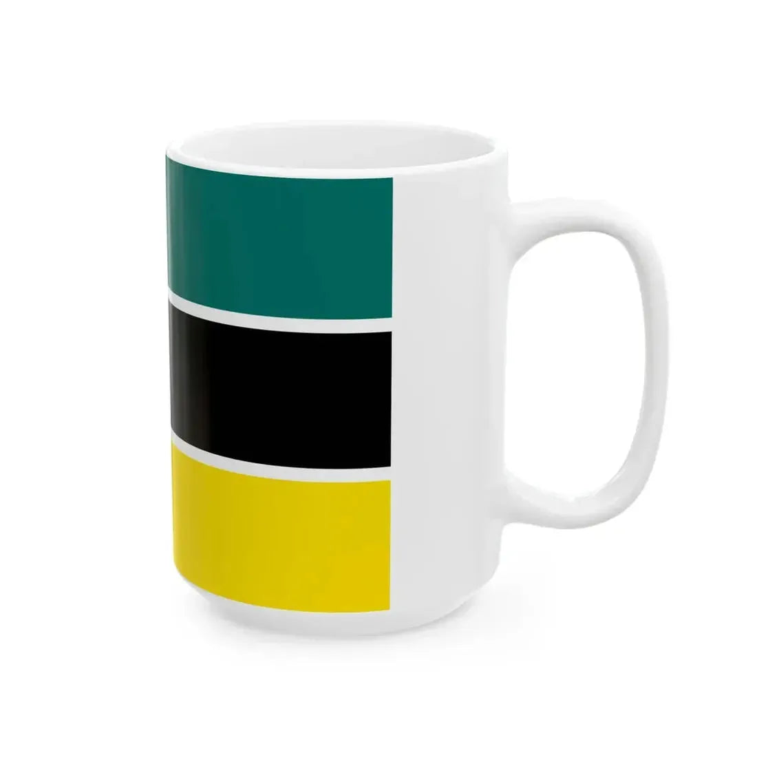 Flag of Mozambique (Mozambique) White Coffee Mug - Go Mug Yourself