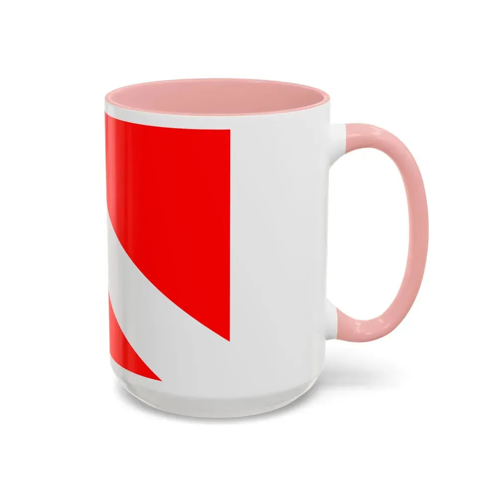 Flag of Mqabba Malta - Accent Coffee Mug - Go Mug Yourself