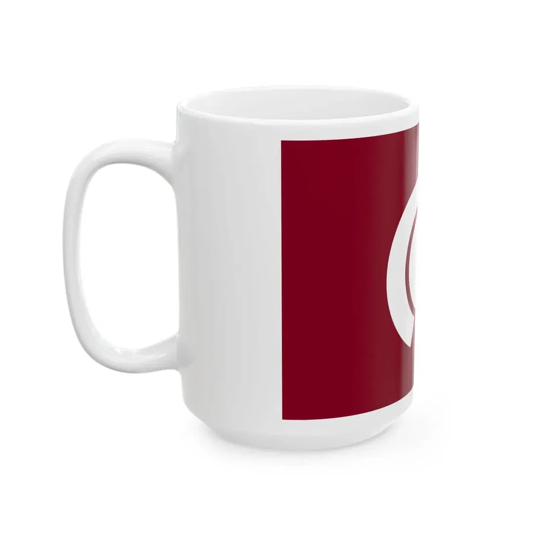 Flag of Mukaihara Hiroshima 1983-2004 (Japan) White Coffee Mug - Go Mug Yourself