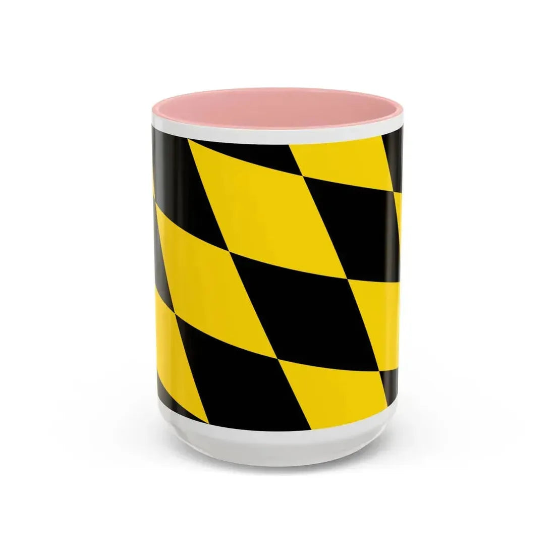 Flag of Munich 2 Germany - Accent Coffee Mug 15oz Pink - Go Mug Yourself