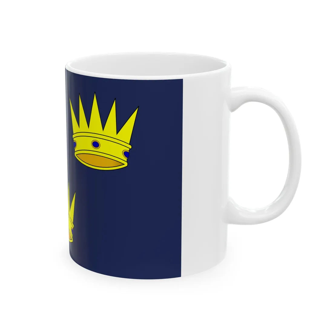 Flag of Munster version (Ireland) White Coffee Mug - Go Mug Yourself
