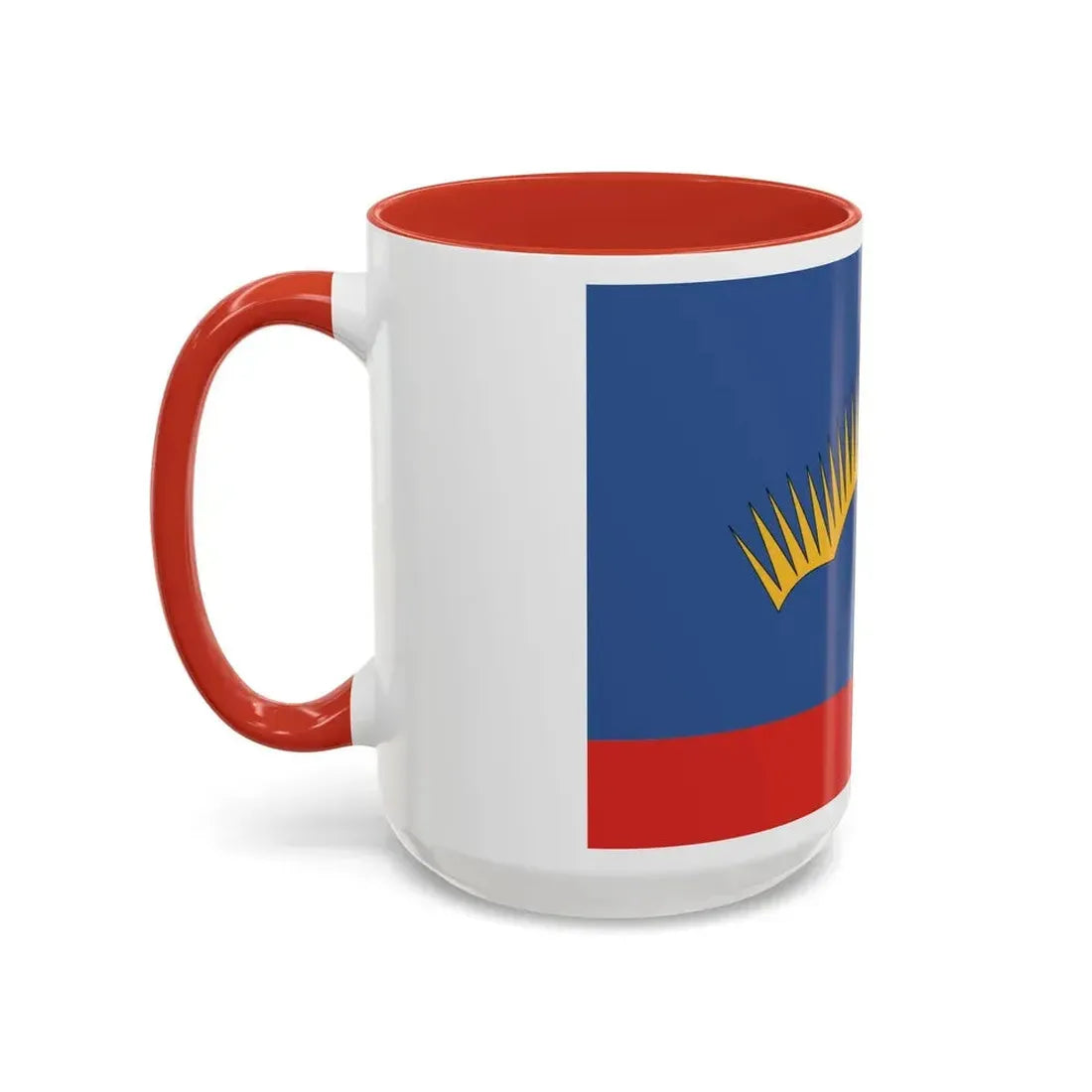 Flag of Murmansk Oblast Russia - Accent Coffee Mug - Go Mug Yourself