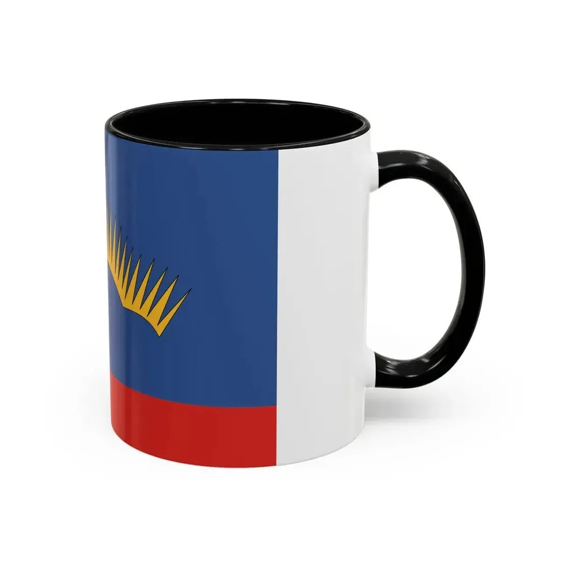 Flag of Murmansk Oblast Russia - Accent Coffee Mug - Go Mug Yourself
