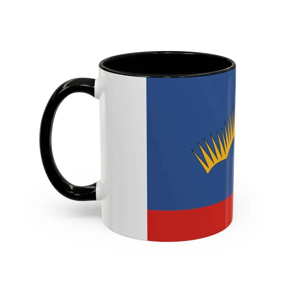 Flag of Murmansk Oblast Russia - Accent Coffee Mug - Go Mug Yourself