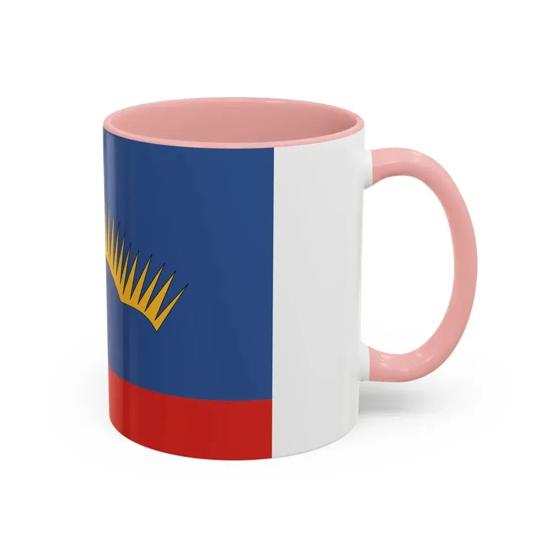 Flag of Murmansk Oblast Russia - Accent Coffee Mug - Go Mug Yourself