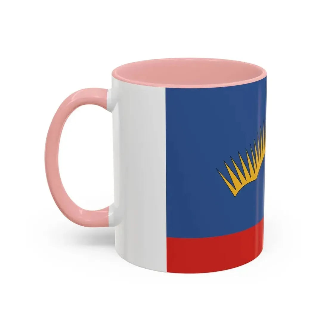 Flag of Murmansk Oblast Russia - Accent Coffee Mug - Go Mug Yourself