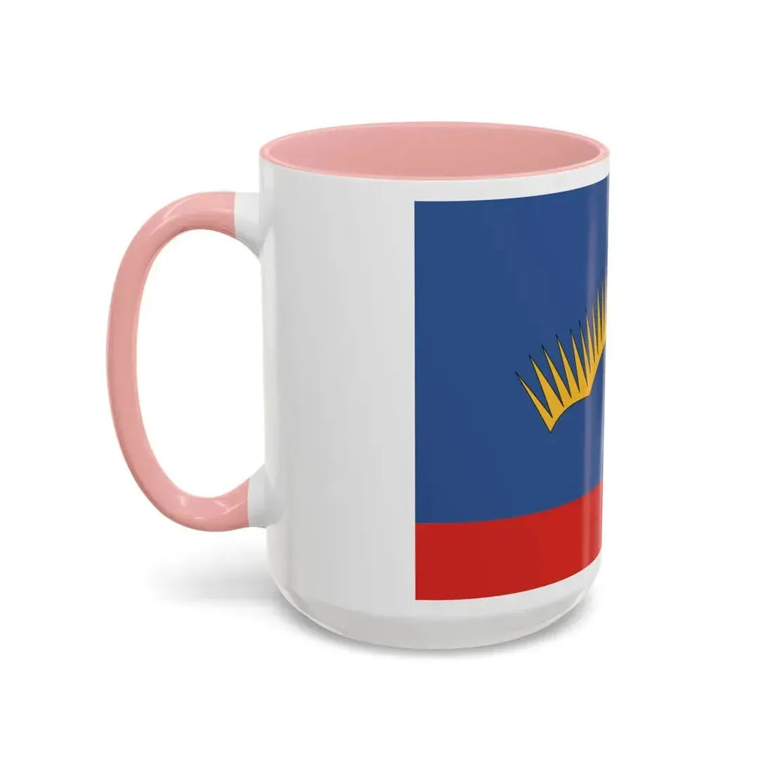 Flag of Murmansk Oblast Russia - Accent Coffee Mug - Go Mug Yourself