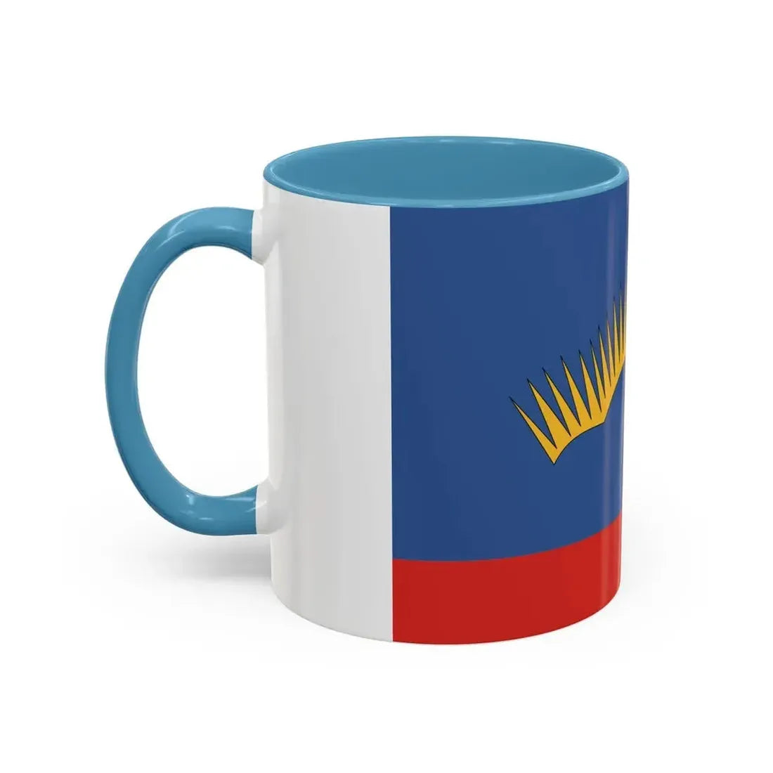 Flag of Murmansk Oblast Russia - Accent Coffee Mug - Go Mug Yourself