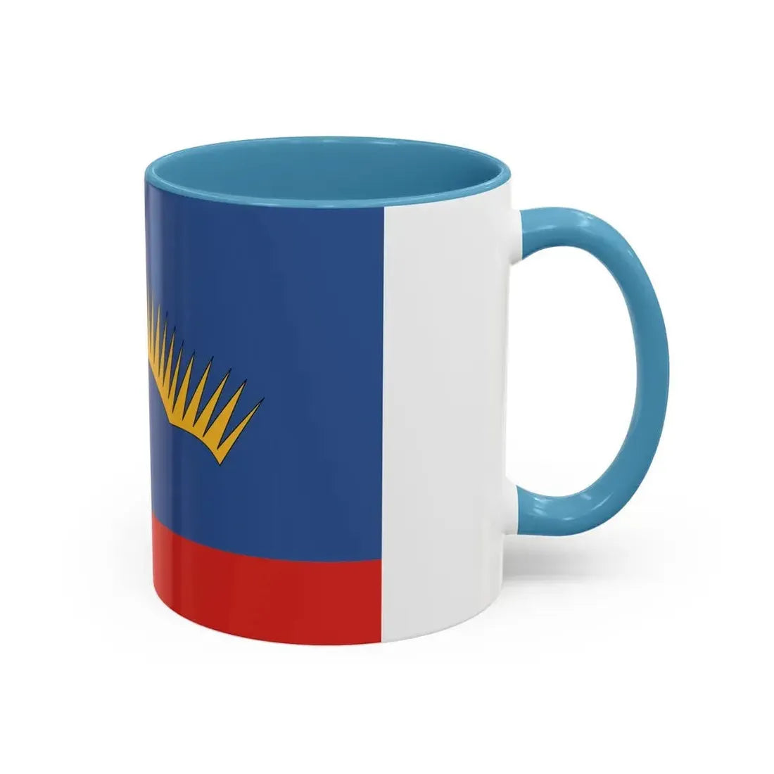 Flag of Murmansk Oblast Russia - Accent Coffee Mug - Go Mug Yourself