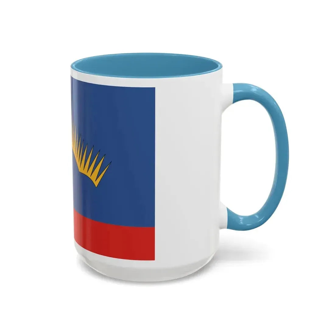 Flag of Murmansk Oblast Russia - Accent Coffee Mug - Go Mug Yourself
