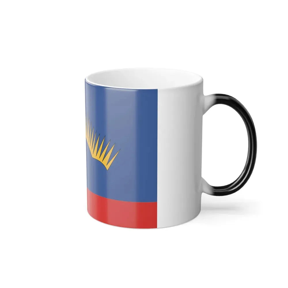 Flag of Murmansk Oblast Russia - Color Changing Coffee Mug - Go Mug Yourself