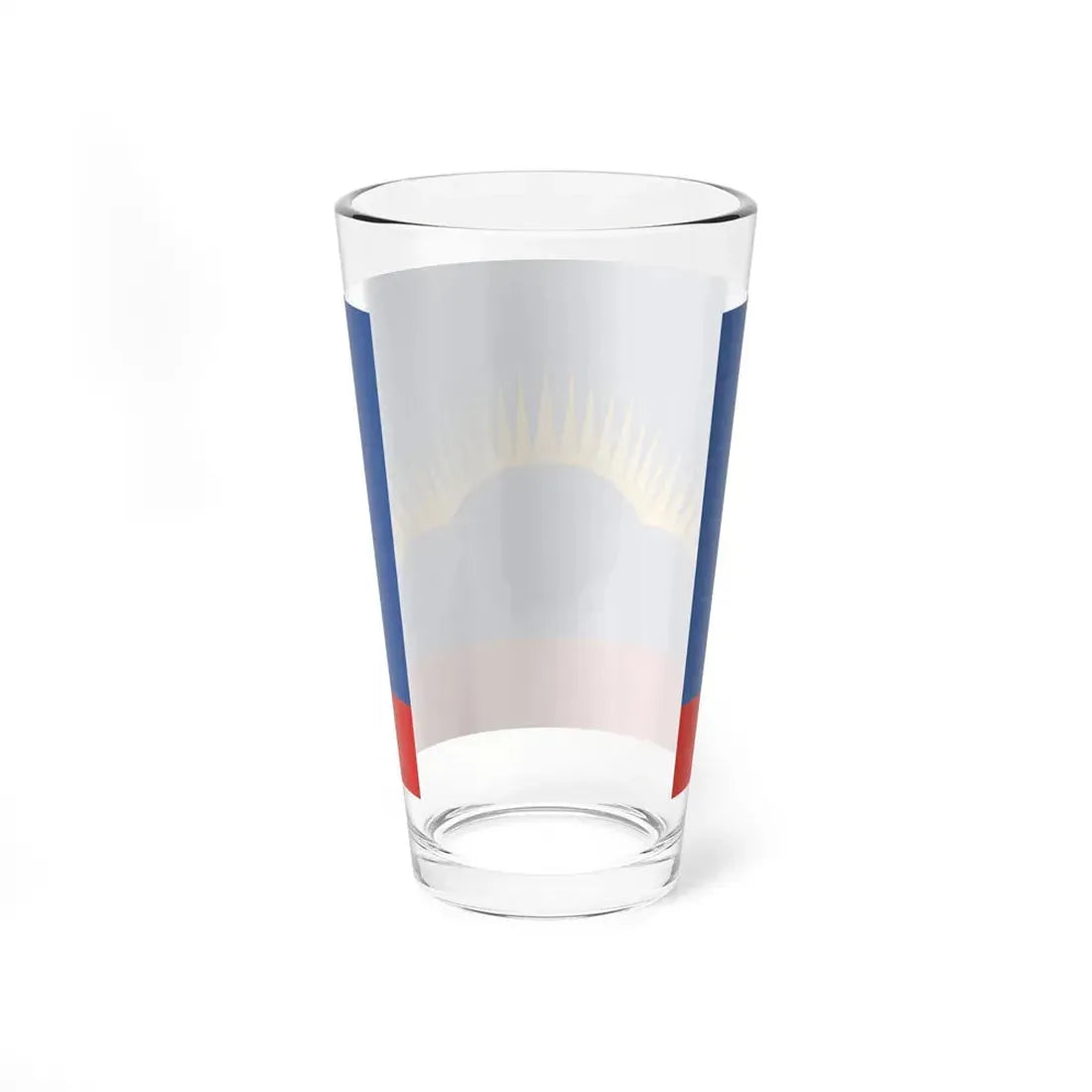 Flag of Murmansk Oblast Russia - Pint Glass 16oz - Go Mug Yourself