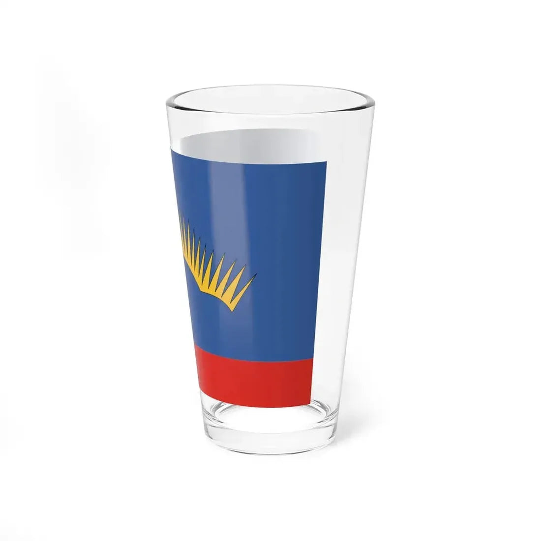 Flag of Murmansk Oblast Russia - Pint Glass 16oz - Go Mug Yourself