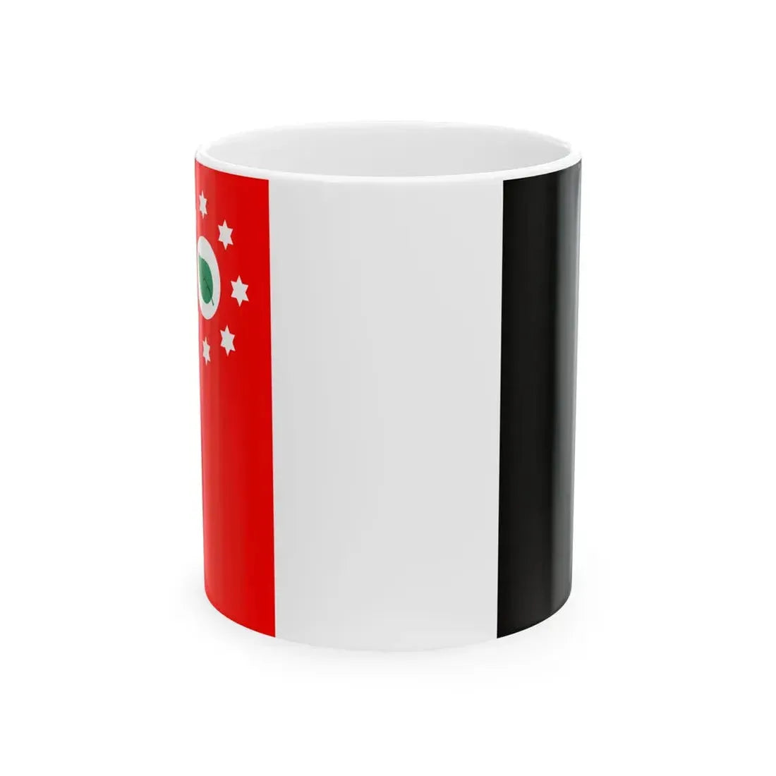 Flag of Murray Island Mer (Australia) White Coffee Mug 11oz - Go Mug Yourself