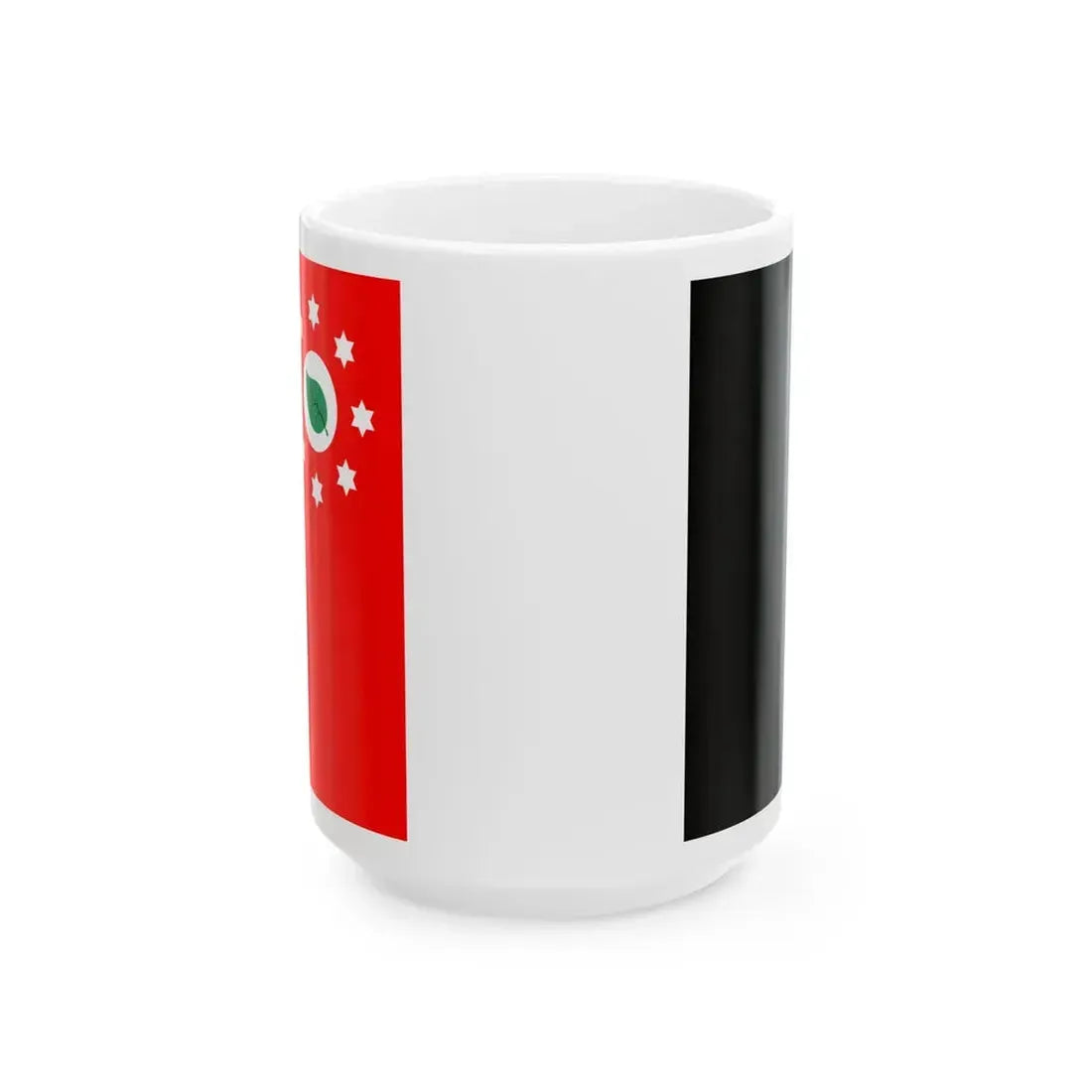 Flag of Murray Island Mer (Australia) White Coffee Mug 15oz - Go Mug Yourself