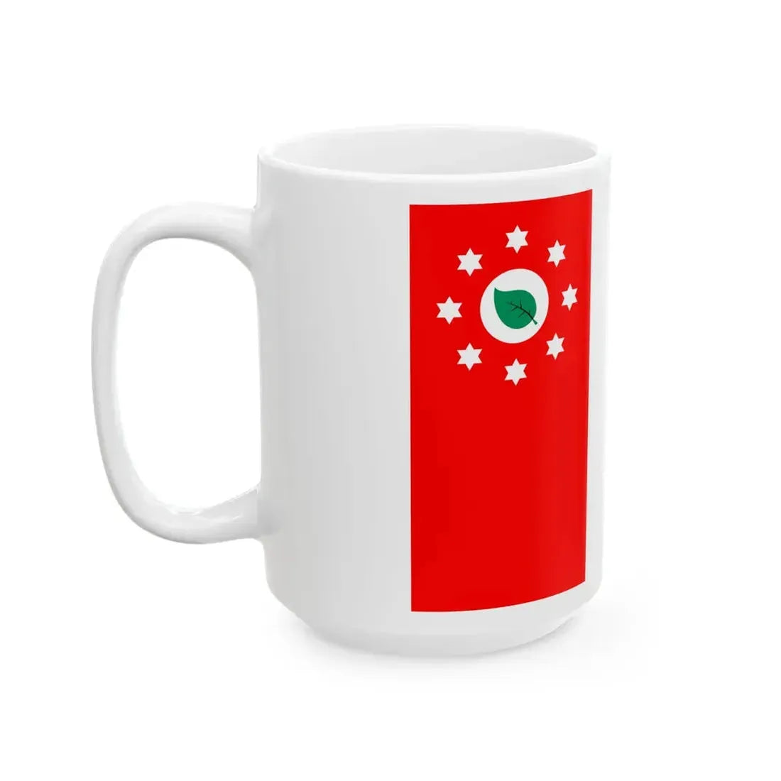 Flag of Murray Island Mer (Australia) White Coffee Mug - Go Mug Yourself