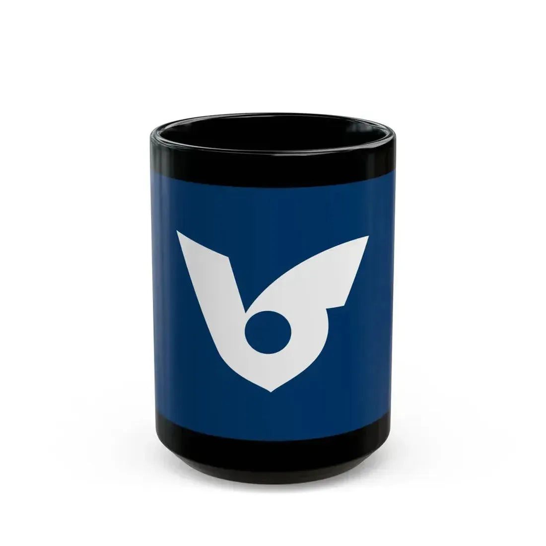 Flag of Musashimurayama Tokyo Japan - Black Coffee Mug 15oz - Go Mug Yourself