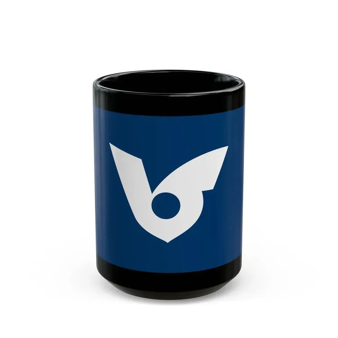 Flag of Musashimurayama Tokyo Japan - Black Coffee Mug 15oz - Go Mug Yourself