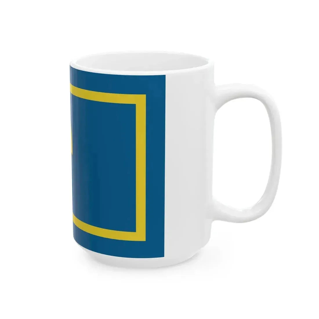 Flag of Mussolini as Capo del governo of Fascist Italy (Italy) White Coffee Mug - Go Mug Yourself