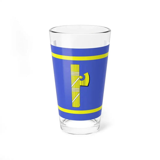 Flag of Mussolini (Italy) Pint Glass 16oz 16oz - Go Mug Yourself