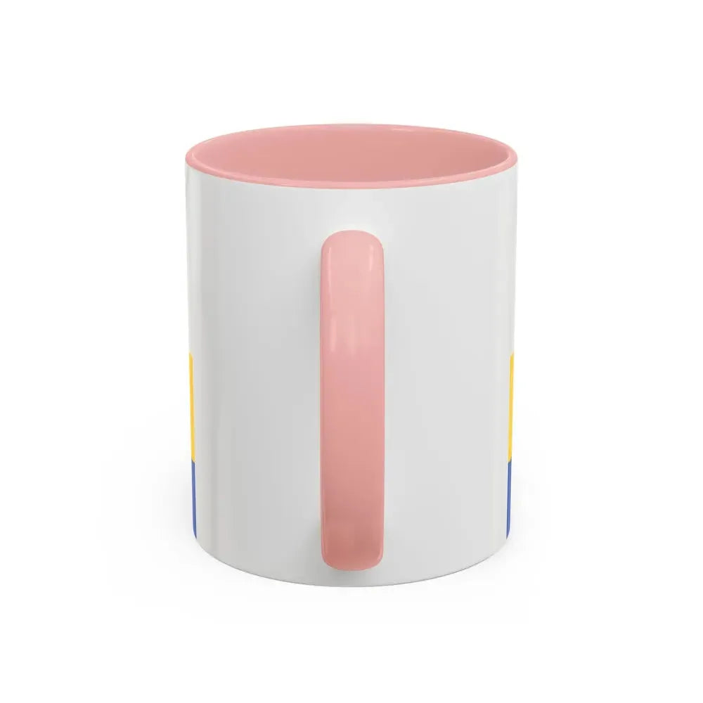 Flag of Mykolaiv Oblast Ukraine - Accent Coffee Mug - Go Mug Yourself
