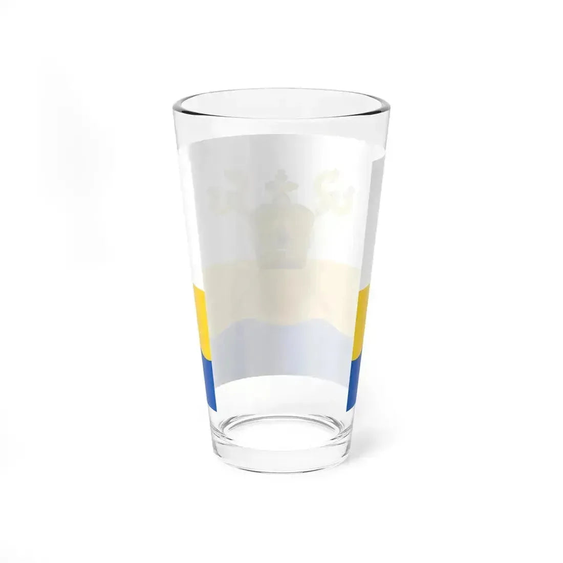 Flag of Mykolaiv Oblast Ukraine - Pint Glass 16oz - Go Mug Yourself