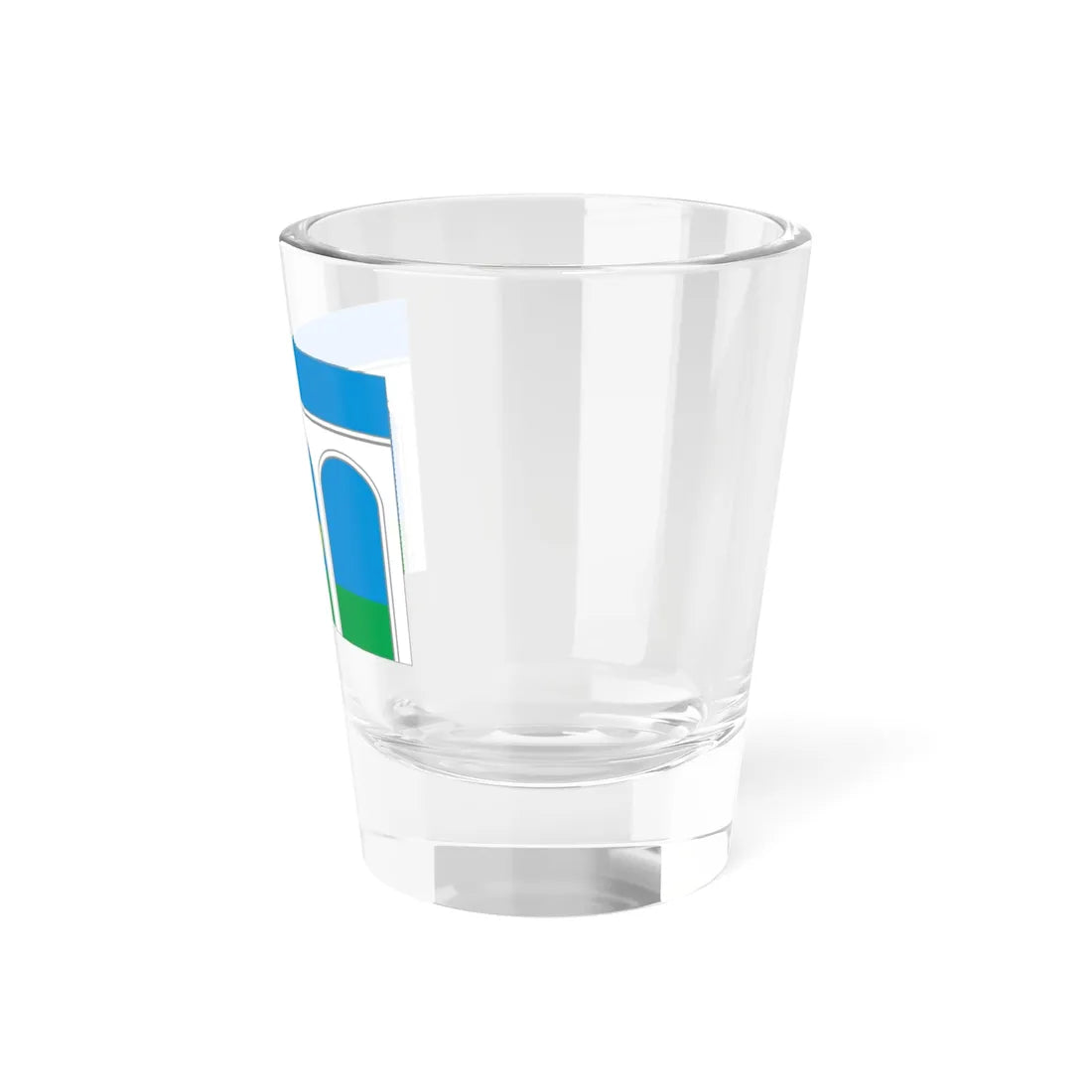 Flag of Mytishchi City Moscow Oblast (Russia) Shot Glass 1.5oz - Go Mug Yourself