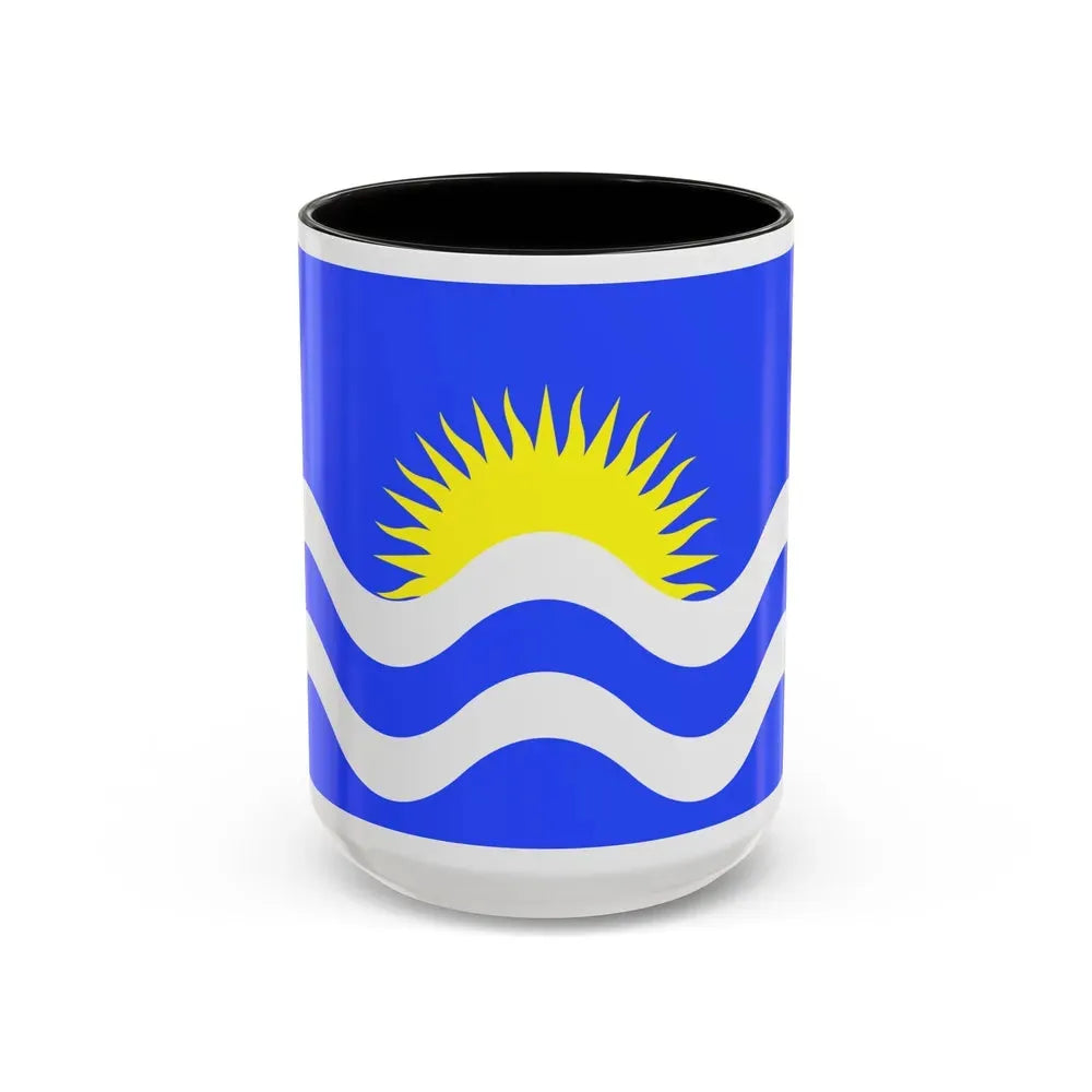 Flag of Nadur Malta - Accent Coffee Mug 15oz Black - Go Mug Yourself