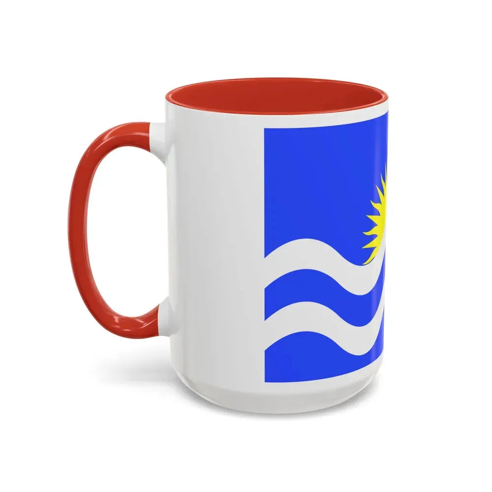 Flag of Nadur Malta - Accent Coffee Mug - Go Mug Yourself