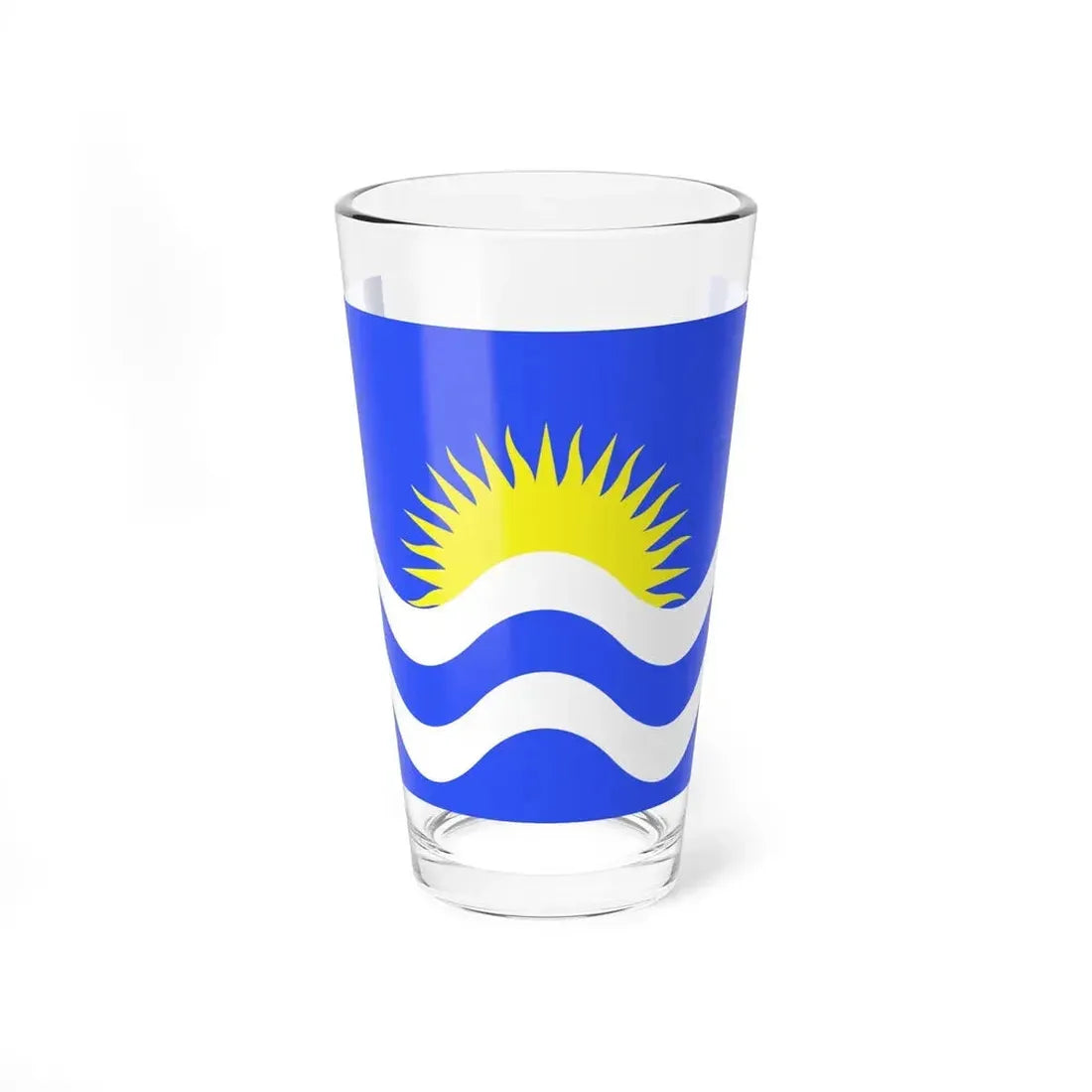Flag of Nadur Malta - Pint Glass 16oz 16oz - Go Mug Yourself
