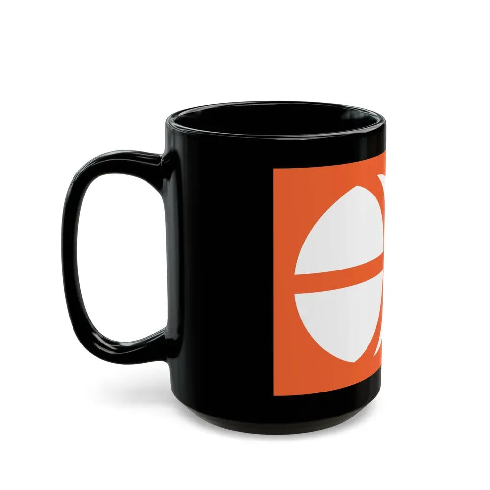 Flag of Nagano Prefecture Japan - Black Coffee Mug - Go Mug Yourself