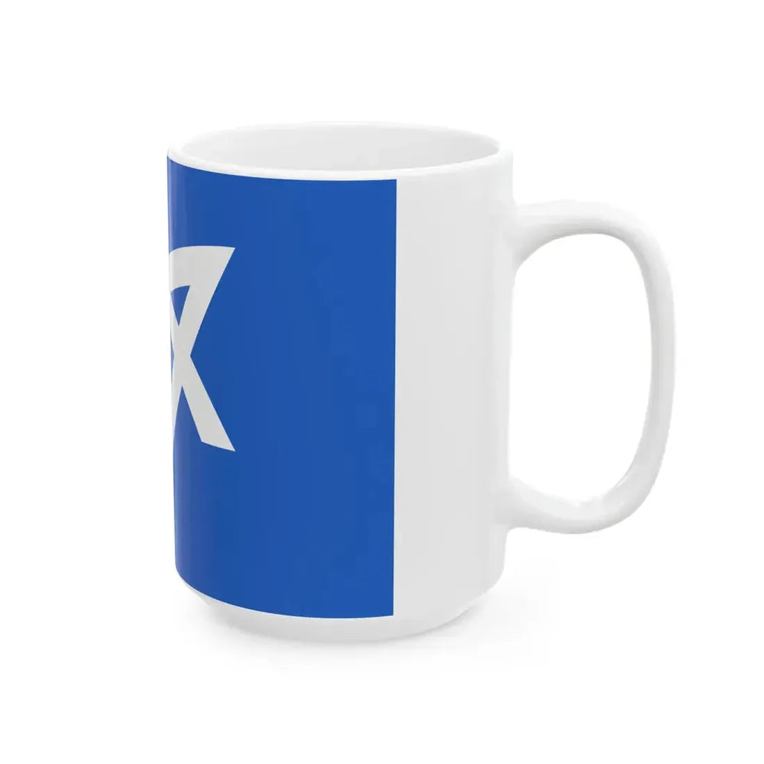 Flag of Nagao Kagawa 1958-2002 (Japan) White Coffee Mug - Go Mug Yourself