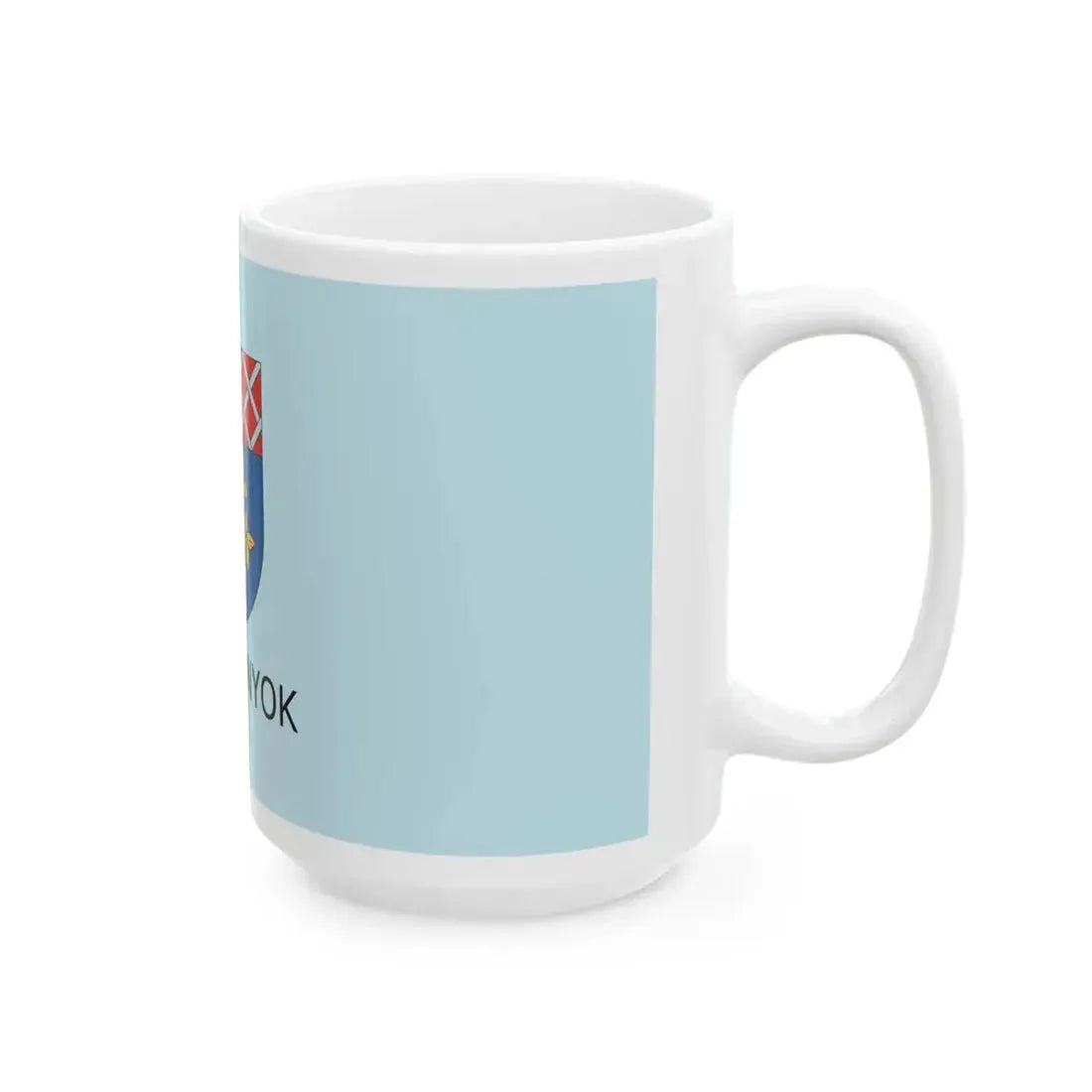 Flag of Nagymanyok (Hungary) White Coffee Mug - Go Mug Yourself