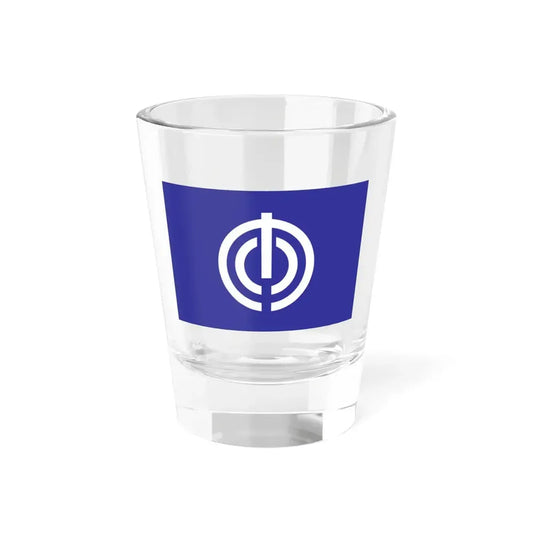 Flag of Naha Okinawa Japan - Shot Glass 1.5oz 1.5oz - Go Mug Yourself