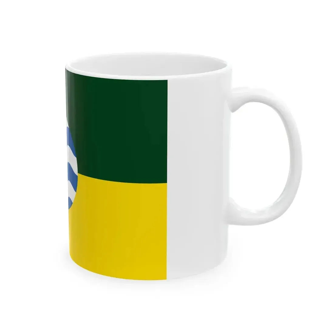 Flag of Nairobi version (Kenya) White Coffee Mug - Go Mug Yourself