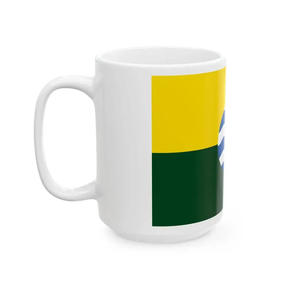 Flag of Nairobi version (Kenya) White Coffee Mug - Go Mug Yourself