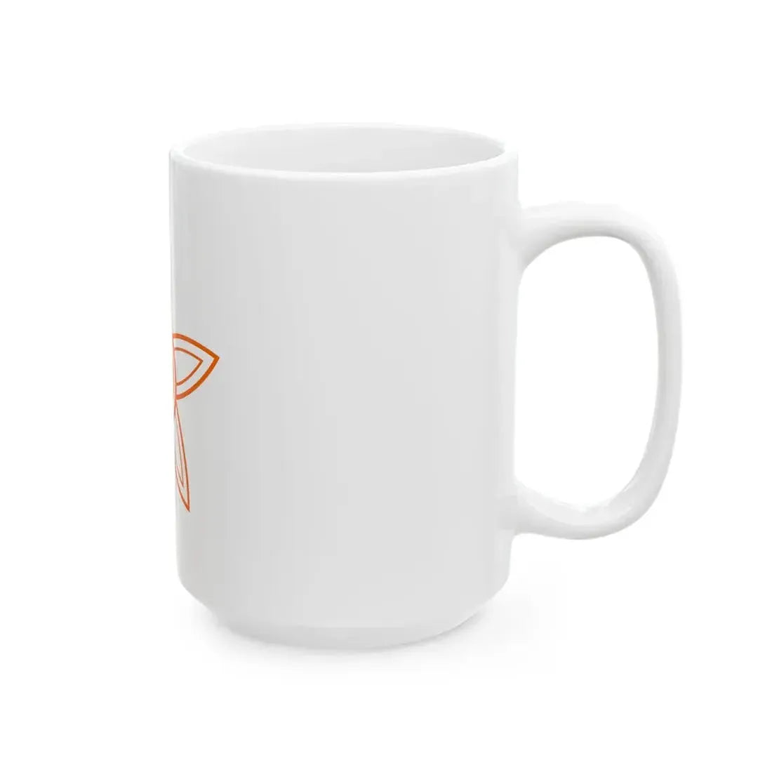 Flag of Nakajima Ehime 1959-2005 (Japan) White Coffee Mug - Go Mug Yourself