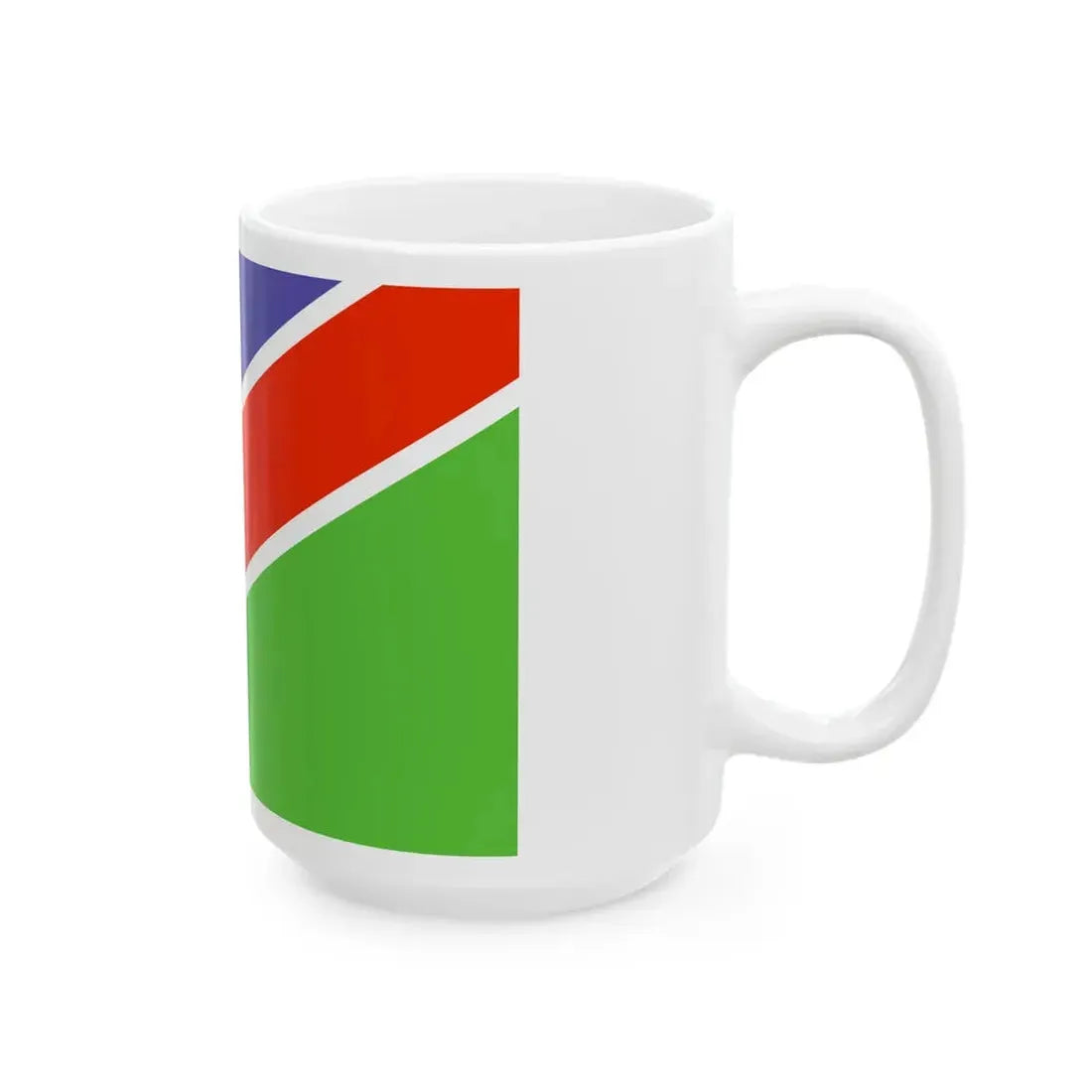 Flag of Namibia WFB 2000 (Namibia) White Coffee Mug - Go Mug Yourself