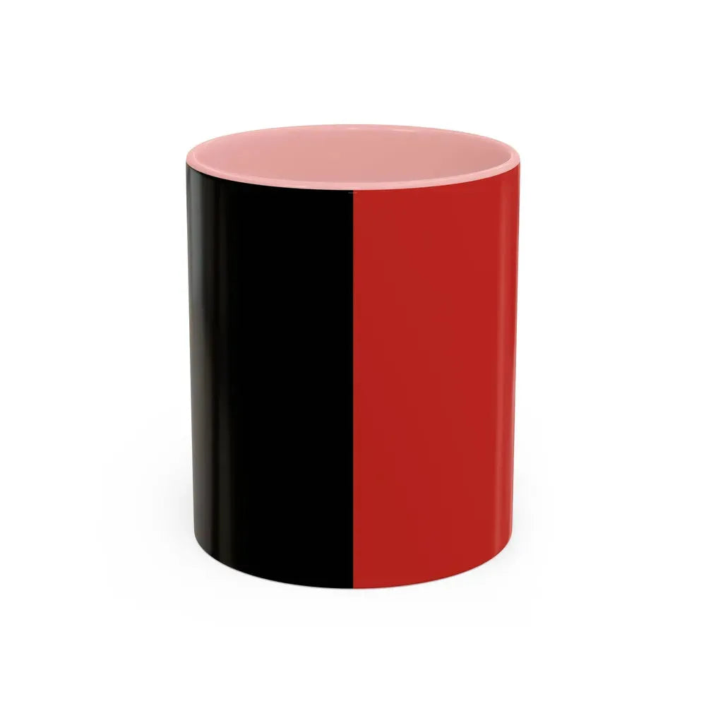 Flag of Namur Belgium - Accent Coffee Mug 11oz Pink - Go Mug Yourself