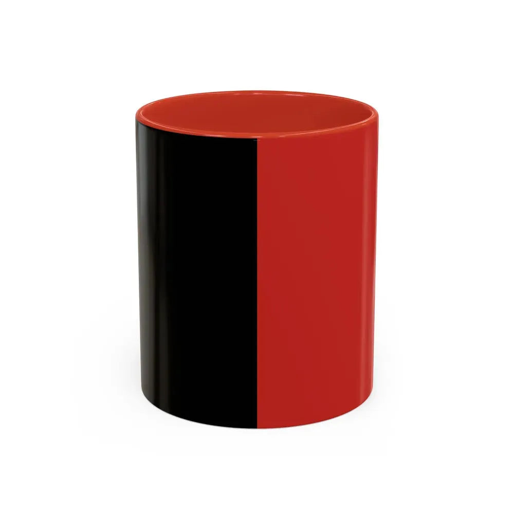 Flag of Namur Belgium - Accent Coffee Mug 11oz Red - Go Mug Yourself