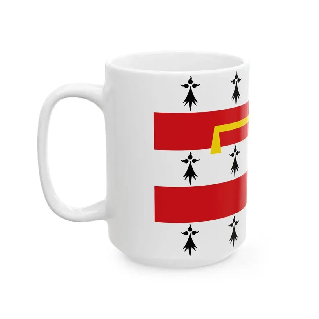 Flag of Nandrin (Belgium) White Coffee Mug - Go Mug Yourself