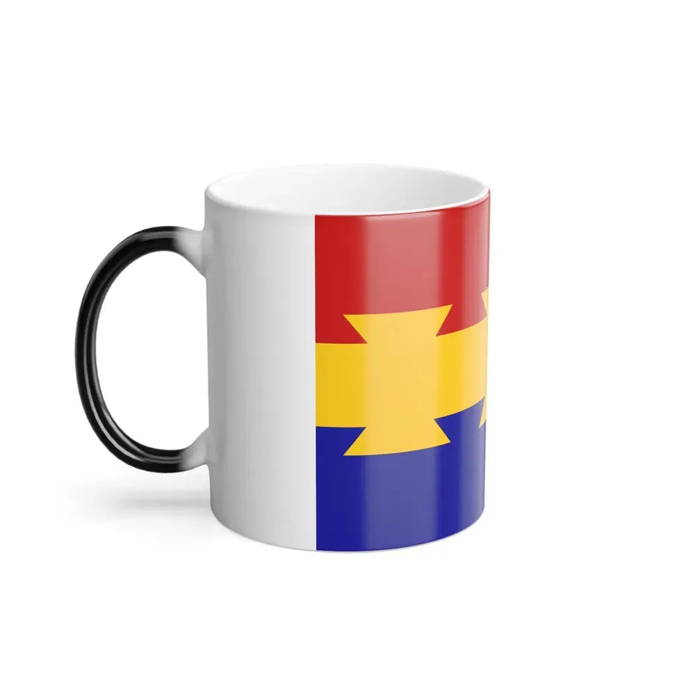 Flag of Nanticoke, Pennsylvania - Color Changing Coffee Mug - Go Mug Yourself