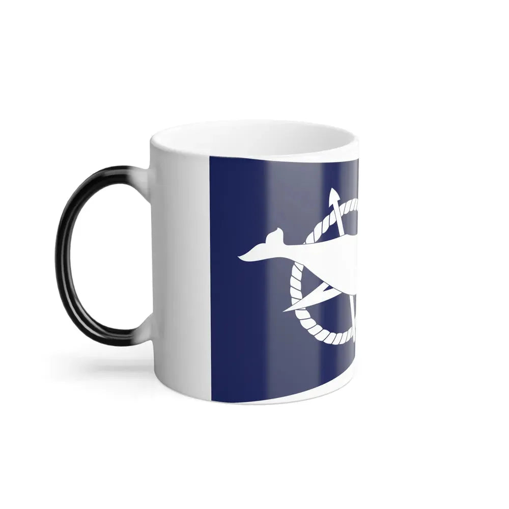 Flag of Nantucket, Massachusetts - Color Changing Coffee Mug - Go Mug Yourself
