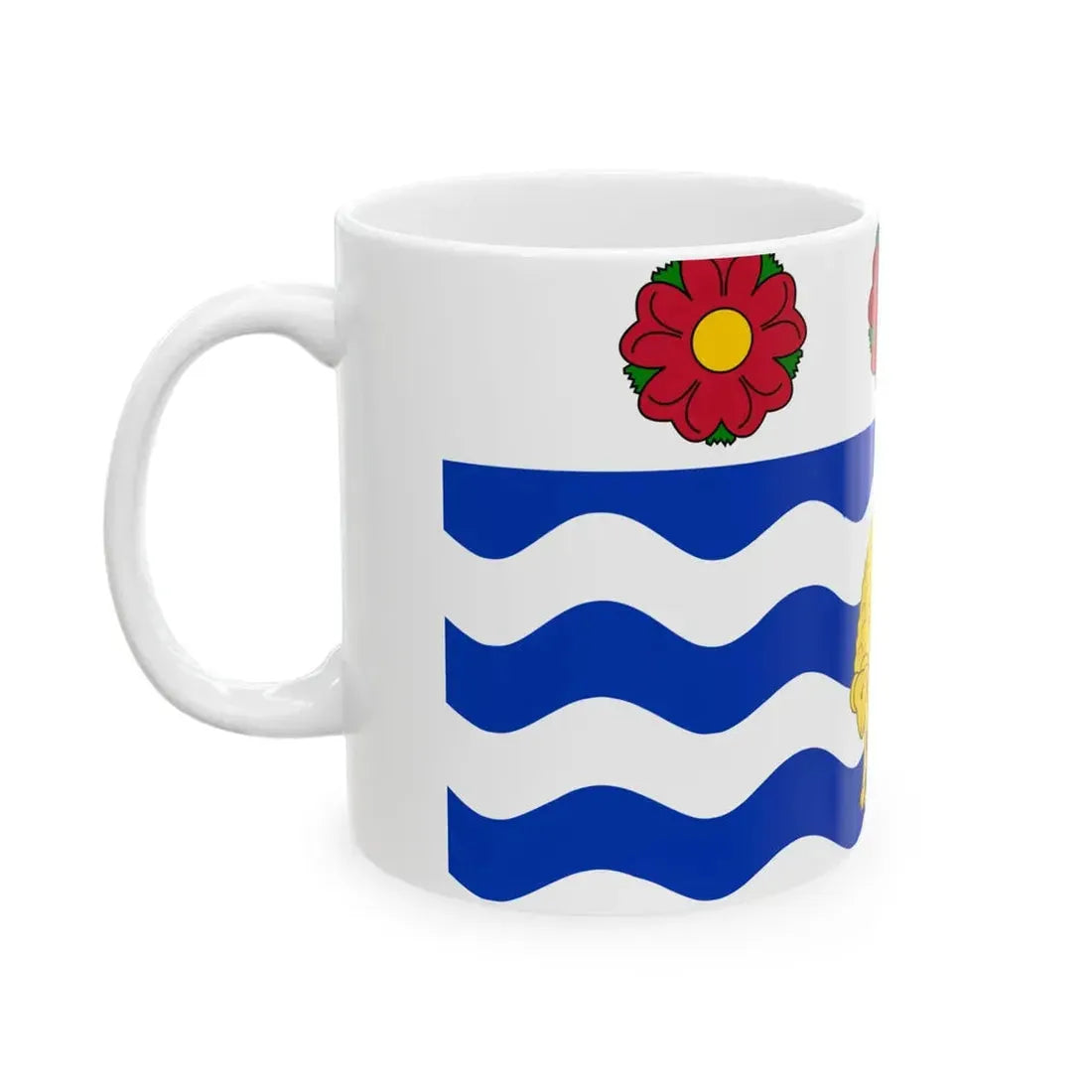 Flag of Napier City (New Zealand) White Coffee Mug - Go Mug Yourself