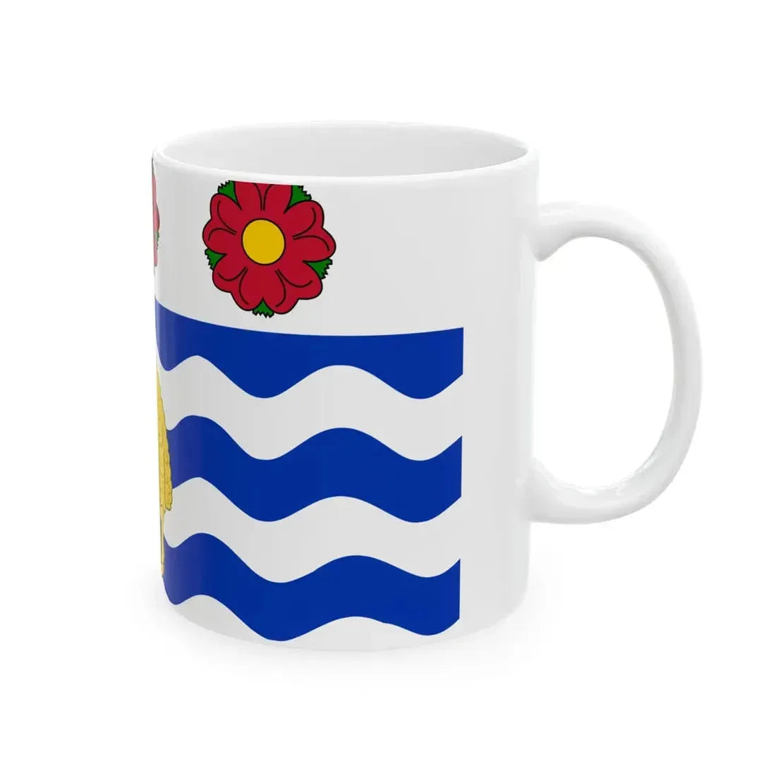 Flag of Napier City (New Zealand) White Coffee Mug - Go Mug Yourself