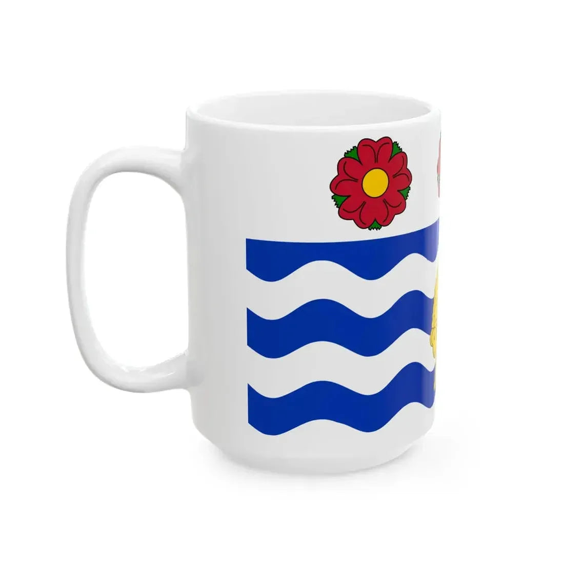 Flag of Napier City (New Zealand) White Coffee Mug - Go Mug Yourself
