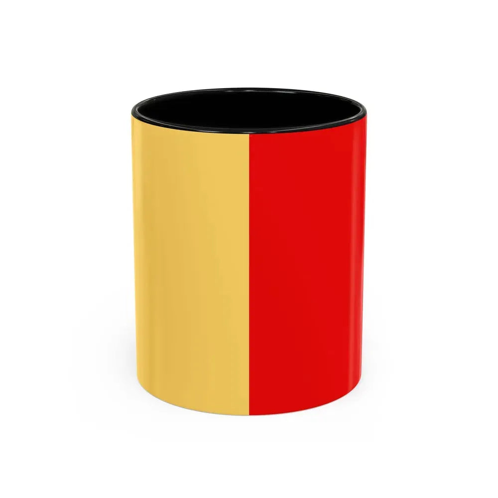 Flag of Naples Italy - Accent Coffee Mug 11oz Black - Go Mug Yourself